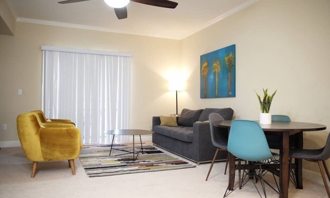 Santa Clara Apartment | Modern-Great Location. Lux Complex-TESLA Charging