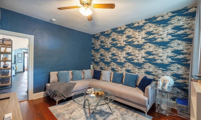 Hampden House | Modern Hampden Getaway Free Parking