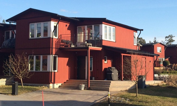 Varmdo House | Modern house with glorious sea views and boat dock