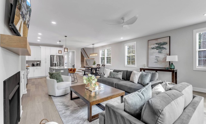 Raleigh House | Modern Luxury & Prime Location-New Townhome in North Hills