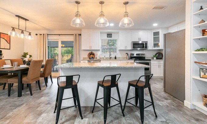 Gainesville House | Modern Pool Home Near UF, Downtown, & Devil's Millhopper Geological State Park