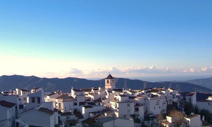 Canillas de Aceituno House | Modern, romantic, panoramic, luxurious, solar private pool, house, villa