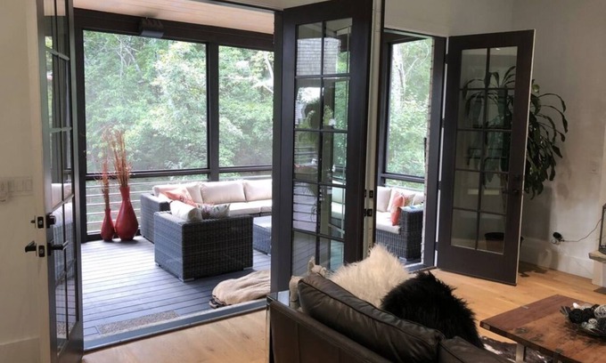 Palmetto House | Modern Swann @ Serenbe (Pool+Hot Tub+Pet Friendly+Golf Cart) - COVID19 Sanitized