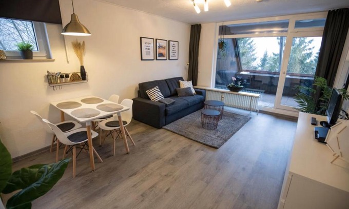 Winterberg Apartment | Moderne Ferienwohnung Snow & Bike Winterberg 2-4 Personen direkt am Skilift und in der Nähe des Bikeparks