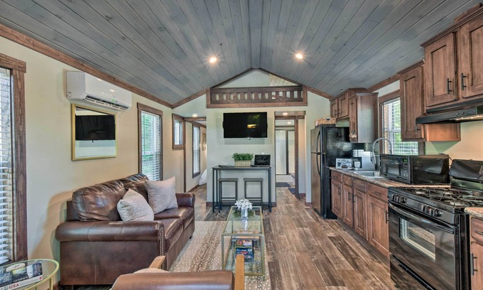 Morganton House | Morganton Tiny Home < 5 Mi to Blue Ridge Lake