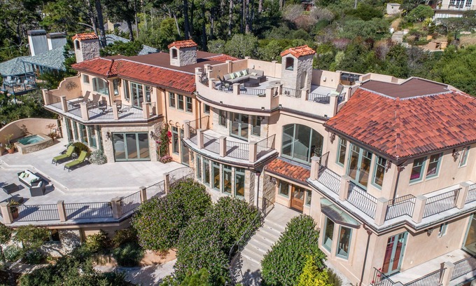 Pebble Beach House | Most Spectacular Estate in Pebble, Magnificent Full Ocean Views! Walk to Lodge!