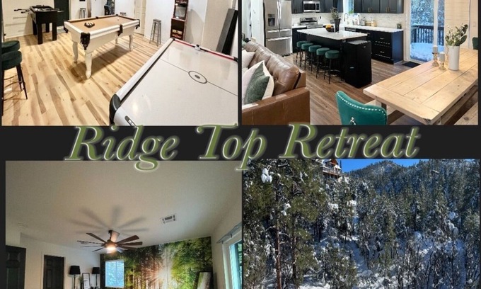 Oak Knoll Village House | Mountain View, 5-BR Estate-Jacuzzi-Game Room, <8 Min DT-Private Forested