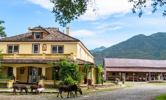 Arroyo Seco Cottage | Mountain-View Adobe on Apple Orchard | Walk to Dining & Waterfall Trail
