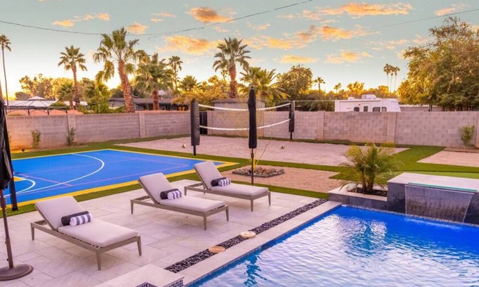 Paradise Valley Village House | Multi-Million$ Resort Oasis w/Pickleball+VolleyballCourt+Bocce Ball Court+Golf
