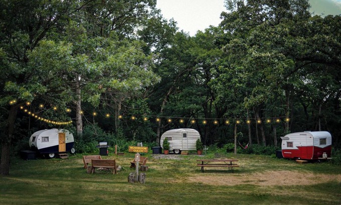 East Troy House | Mushroom Gulch - Vintage Trailer Group Site