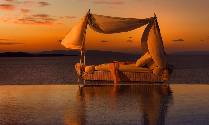 Agios Ioannis Villa | MYKONOS CALYPSO SUNSET LUXURY VILLA POOL-HOT TUB