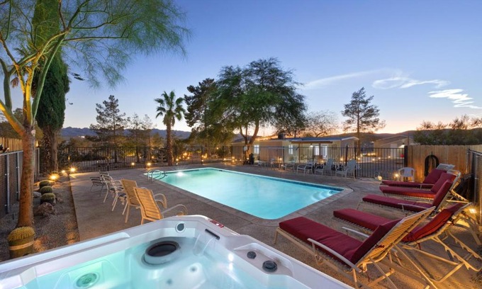 Indian Cove House | Mystic Views - Pool, Hot Tub, Game Room, Fire Pit & Desert Views home