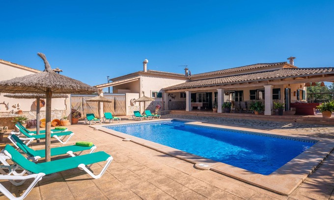 Son Antem Villa | NA PORAM - Villa with private pool in LLUCMAJOR. Free WiFi