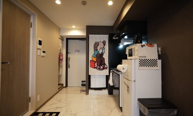 Dotonbori Apartment | Namba/Dotonbori/Shinsaibashi/8 min. walk/Free WIFI/Max 4 people