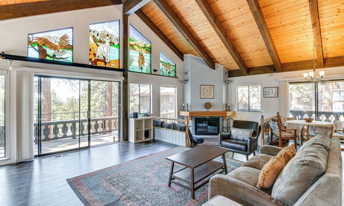 Tahoe Tyrol Cabin | Near Skiing & Beach Access: South Lake Tahoe Cabin