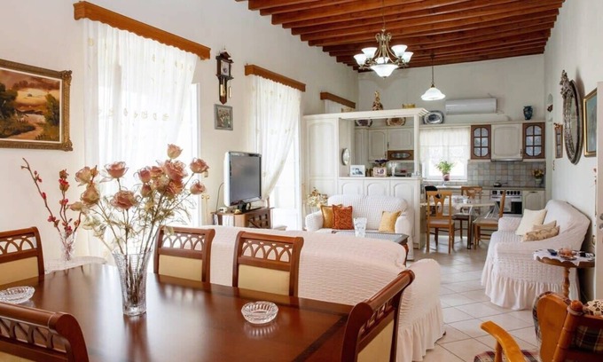 Leros Apartment | Neoclassical Splendor, Unique Experience in Leros