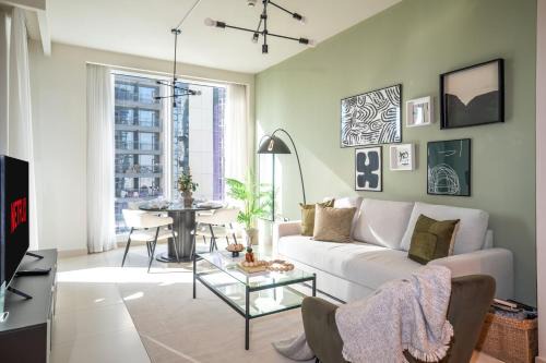 Old Dubai Apartment | New 1BR in Creek Island with Balcony, Pool & Gym