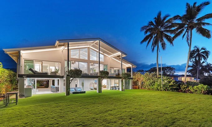 Waialua House | New Beachfront Luxury Property: 4 Bed 4 Bath In The Heart Of Oahu’s North Shore