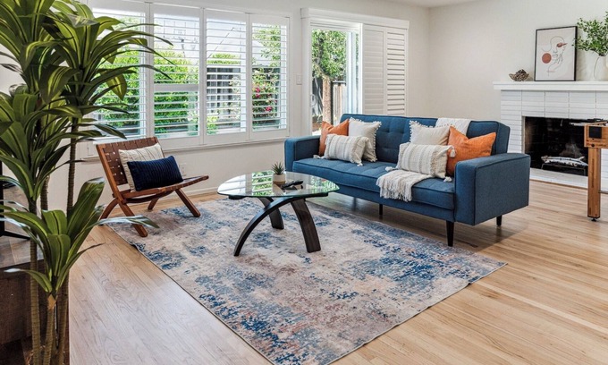 Castro House | NEW! Charming Oasis In Central Silicon Valley ~4beds~ beautiful backyard~