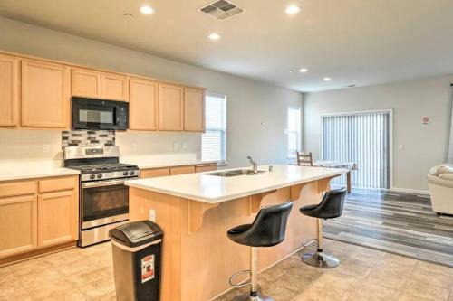 Stockton Villa | New Family Home with Patio & Yard!