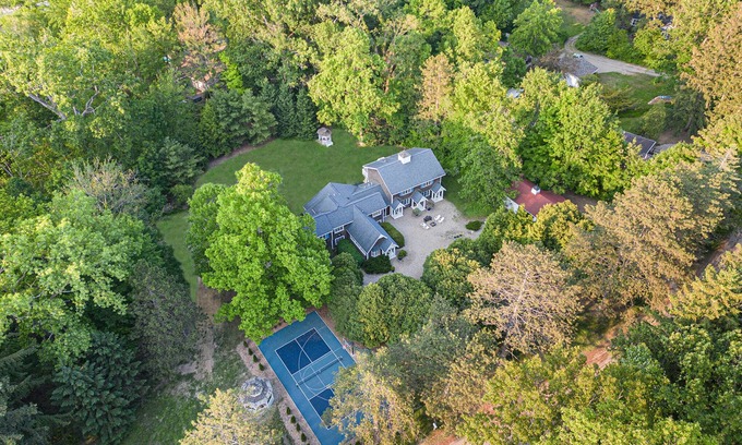 Harbert House | NEW! Juniper Presents: 2-Acre Home w/Hot Tub, Pickleball/Basketball + Firepit