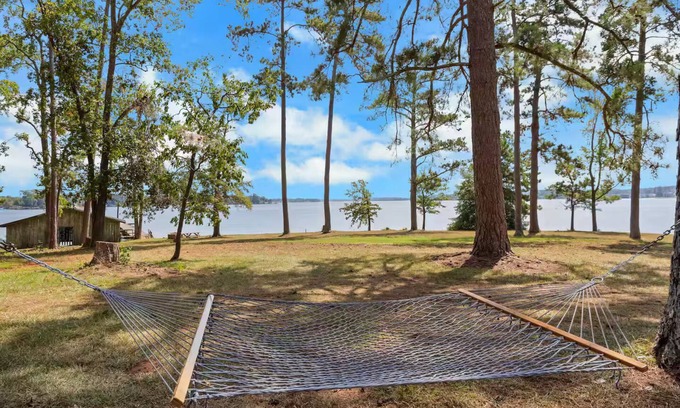 Cross Hill House | NEW LISTING Boathouse Point Lake Greenwood SC with amazing panoramic views!