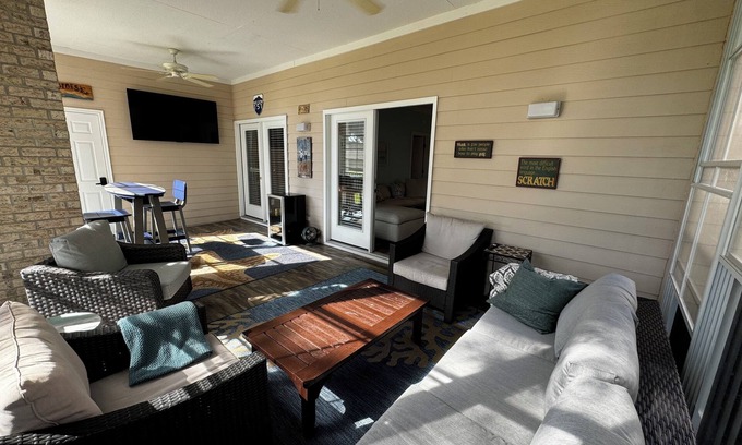 Sea Trail Condo | New listing! NEWLY FURNISHED large 3BR/3BA Sunset Beach in Sea Trail on Jones #4