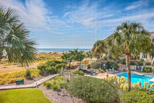 Isle of Palms Apartment | New Listing! Port O' Call E203-Luxury Ocean View!