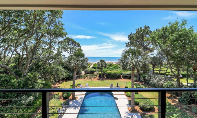 Oceanside House | *NEW LISTING* Beautifully Updated OCEANFRONT Sea Pines Home - Private Pool