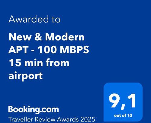 San Jose Apartment | New & Modern APT - 100 MBPS 15 min from airport