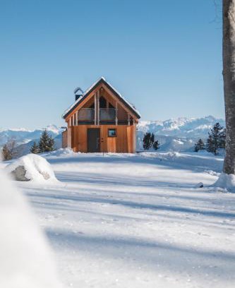 Cavareno Ski Chalet | NEW OPENING "Sissi Chalets" - Unique Luxury Hideaway with Mountain view & Sauna