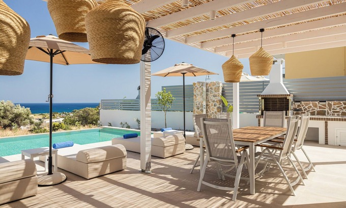 Gennadi Villa | NEWLY BUILT Stylish Luxury 2-bedroom villa in the delightful village of Gennadi