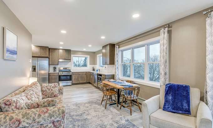 Lubec Apartment | Newly Renovated Maine Retreat: Deck w/Ocean View!