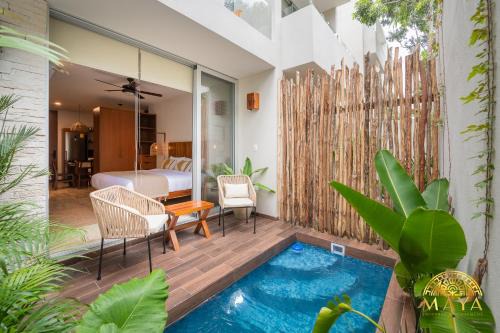 Zama House | NHOA 108A Lux 2BR Condo Plunge Pool in Aldea Zama