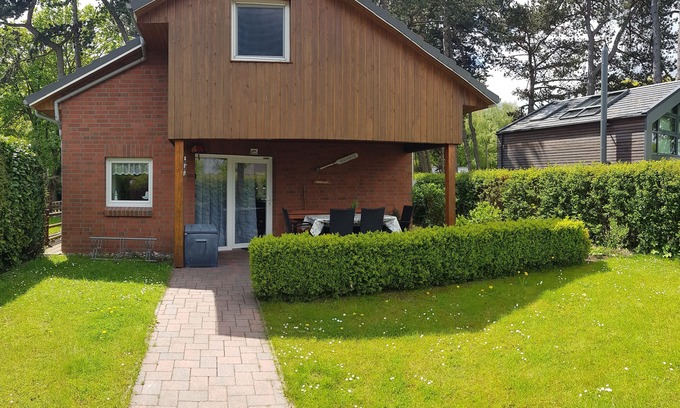 Travemuende House | Nice holiday home with a fireplace and free WiFi right on the Baltic Sea beach