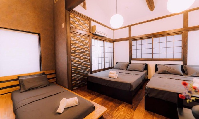 Abeno House | Ninja Inspired 4BDR Cast Iron Bath Tennoji 5min