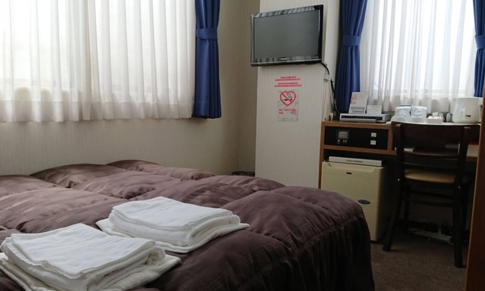 Abeno Hotel | Nonsmoking Double bed 24 hours free drink serv/Osaka Ōsaka