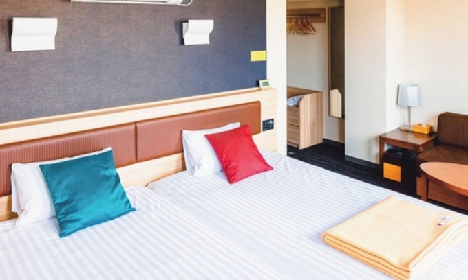 Aira Hotel | Nonsmoking Hollywood Twin For 2 people Small bowl style breakfast buffet included With Mirabl/Aira Kagoshima