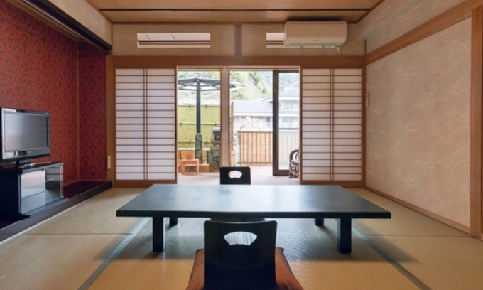 Kirishima House | Nonsmoking Japanesestyle room with 10 tatami mats 1st floor Standard 2 meals included /Kirishima Kagoshima