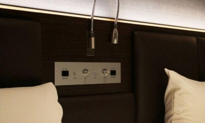 Hakataekihigashi Hotel | Nonsmoking Twin theater room Limited number o/Fukuoka Fukuoka