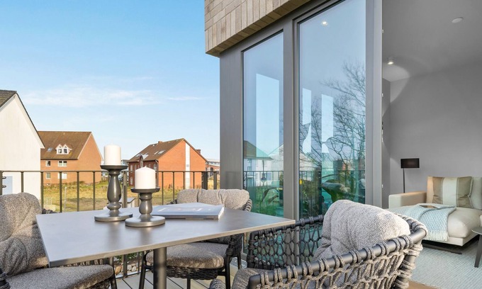 List Apartment | Nordic Suite - Infrared Shower, Balcony, Ethanol Fireplace, Wine Cooler, Quooker