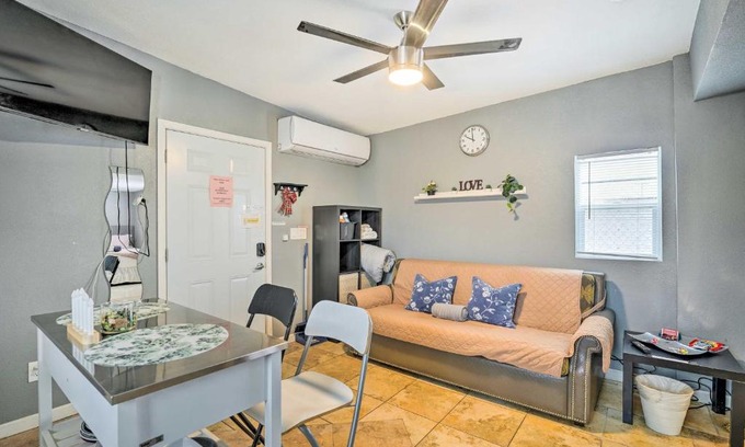 North Las Vegas Apartment | North Las Vegas Studio with Fire Pit 10 Mi to Strip