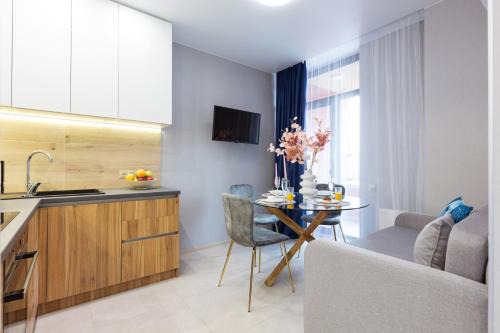 Svyatoshyns'kyi District Apartment | Nyvky Like Home - Сан Франциско - Квартира 291 з балконом