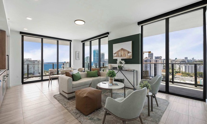 North Beach Apartment | Ocean Dreams Chic 2BR Getaway Minutes from Miami's Top Attractions!