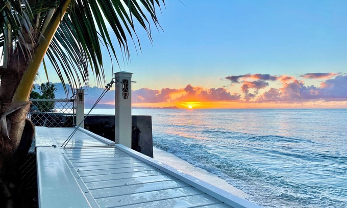 Ewa House | Ocean front 1-bedroom house, good location with AC, WiFi