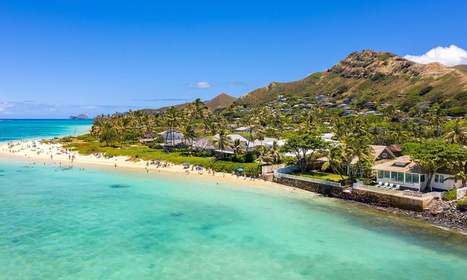 Lanikai House | Ocean Front Lanikai - Lic. Rental #1990/NUC-1757