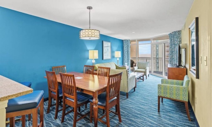 Myrtle Beach Apartment | Ocean View Condo- Dunes Village, waterpark, pools, hot-tub - 2BR-2BA