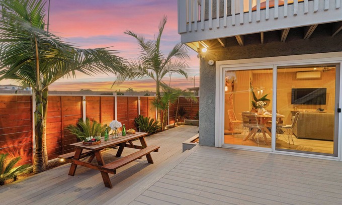 San Clemente Apartment | Ocean View + Deck, Walk to Trestles Beach | El Camino Surfhouse B by AvantStay