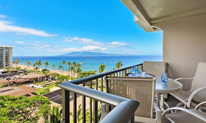 Kaanapali Apartment | Ocean View steps from beach, dining, shopping 961
