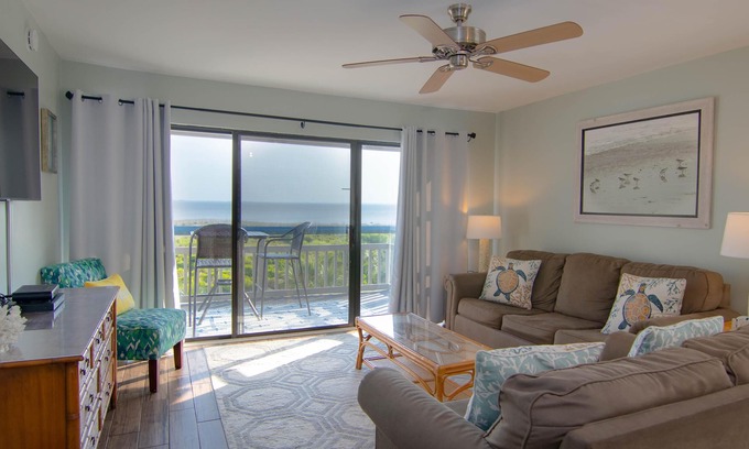 Oceanmarsh Subdivision Condo | Ocean View Villa by the Sea ~ Expansive Ocean Views ~ Pet Friendly